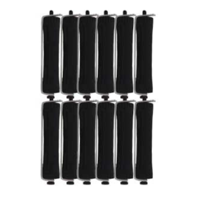 Perm Rods Black 17Mm (12 pcs)