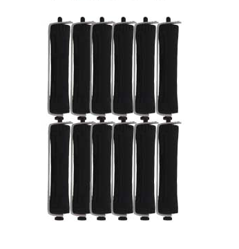 Perm Rods Black 17Mm (12 pcs)
